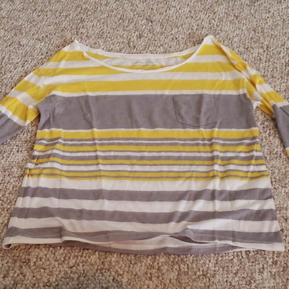 American Eagle 3/4 sleeve shirt M - Picture 2 of 4